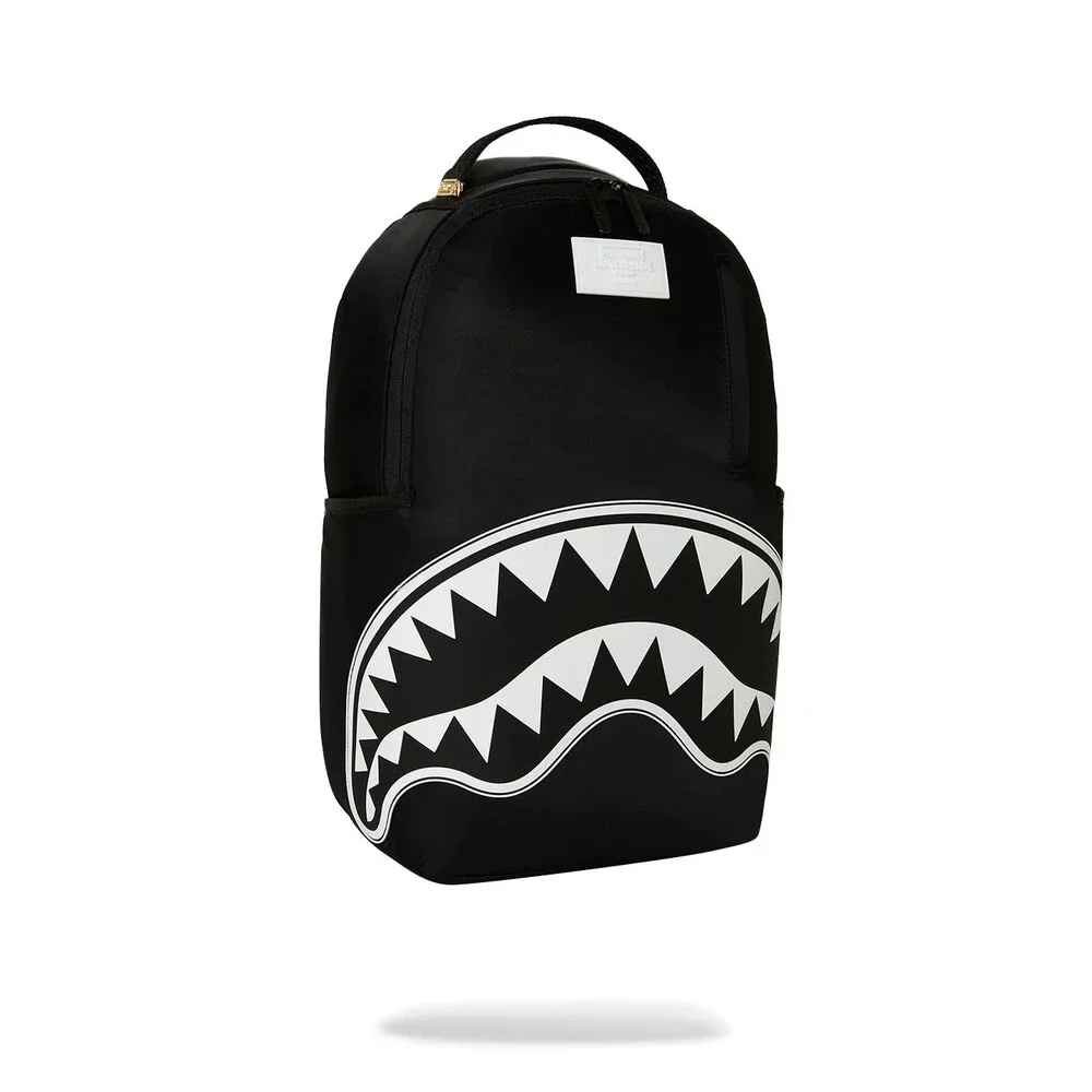Sprayground Shark Central 2 910B9634NSZ Backpack Unisex Black Top Handle SPR351